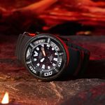 CITIZEN 星辰 紅蓮哥吉拉 哥斯拉 限量聯名錶 PROMASTER 光動能潛水手錶 BJ8059-03Z, , large