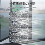 空氣循環12cm機箱風扇-2風扇+4金屬網罩+調速器+配件+螺絲, , large