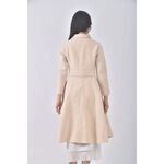 (S) sewing mama大衣杏色外套二手衣, , large