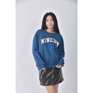 (2XL) me u me u內刷毛藍色長袖上衣二手衣