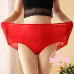 《B+大尺碼專家》蕾絲內褲-紅/黑/粉/深藍/紫-0303060, 黑01, large