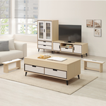【唯熙傢俱】雷莎原木雙色4尺電視櫃, , large