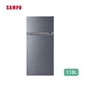 聲寶SR-C35GD變頻雙門玻璃冰箱350L(下冷凍)