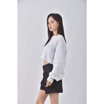 (XL) ined質感黑色短褲二手衣, , large