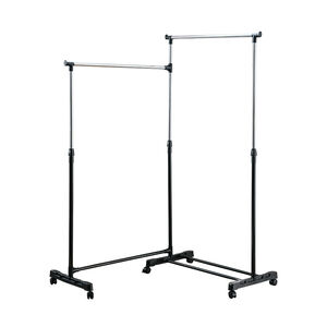 Double rod clothes hanger