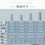 PERFECT 理想牌 極緻316不鏽鋼真空保溫杯保溫瓶 玫瑰金350cc-Leidea樂德兒, , large