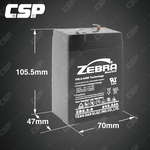 [CSP] [ZEBRA Charging Pack] ZEBRA ZB5.5-6+6V2A Charger DC Head Stroller Battery Pack Children's Toy Car Battery Charging Toy Car Stroller Children's Car Children's Electric Car, , large
