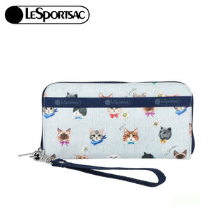 LeSportsac Tech Wallet Wristlet 腕帶錢包 手拿包 送禮-晴空貓語