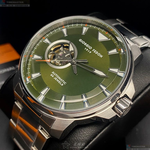 [星晴錶業]GiorgioFedon1919手錶,46mm,GF00120墨綠色錶面銀錶殼銀色精鋼錶帶款, , large