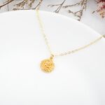 【Angel & Me】Golden Nest s925 sterling silver necklace Valentine Day gift, , large
