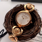 [星晴錶業]VERSUS VERSACE手錶,28mm,VV00359白色錶面玫瑰金錶殼玫瑰金色精鋼錶帶款, , large