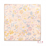 [瑪莎利亞]　日本製【濱文漾】純棉手帕/方巾－粉紅花語（3入組）, , large
