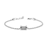 CHARRIOL 夏利豪 FOREVER WAVES CHARMS 鋼索手鍊 送禮推薦 06-101-1139-15, , large