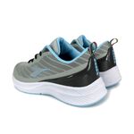 DIADORA迪亞多那 透氣慢跑女鞋 女運動鞋 慢跑鞋 時尚 散熱 透氣 康特杯 保護後跟 緩震 耐磨 止滑 灰藍 藍桔, , large