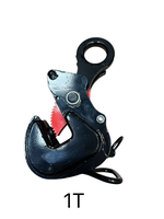 WIN五金 WIN-TMS 安全扣款 1T 安全吊具-橫吊 快脫式 鋼構吊夾 鐵板吊夾 吊具 鋼板夾具 夾持器, , large