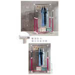 STYLE格調｜MIT繽紛雙桿衣架 【HA-007】升降衣架 伸縮衣架 曬衣架 吊衣架 掛衣架 曬衣桿 晾曬【現貨供應】, , large