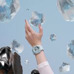 CASIO 卡西歐 G-SHOCK 珠光系列 粉彩運動女錶 手錶 GMA-S110ST-2A, , large