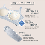 【可蘭霓Clany】蕾絲涼感多功能M-EQ無鋼圈內衣(優雅灰 6920-61), , large