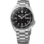 |預售|SEIKO 精工 5 Sports SKX 經典復刻機械錶-銀X黑 SRPL85K1/4R36-17K0D, , large