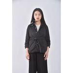 (S) kinloch anderson質感連帽黑色綁帶外套二手衣, , large