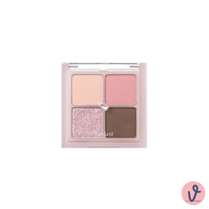 [LaLa V]韓國rom&nd 勝過眼皮 四色眼影盤 W03 DRY STRAWBERRY 乾草莓 7.2g