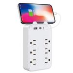 TRISTAR TS-USB165 3P六插+2USB+1Type-C 小壁插, , large