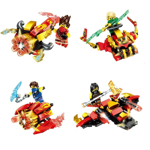 [積木共和國] 【MG 明格】919 忍者系列 一套四款販售(益智拼裝積木)