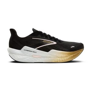 Brooks Hyperion Max 2 女 慢跑鞋 彈力 支撐 緩震 黑 金 [1204231B098]