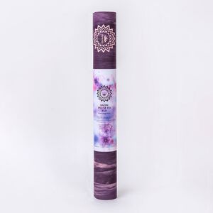 Miracle墨瑞革 台灣製隨行式天然橡膠瑜珈墊1.5mm 凝梅化蝶 附瑜珈墊專屬提袋 宅配免運