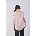 (L) le jardin韓牌無袖粉色上衣二手衣, , large