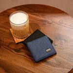 【MQ】Yamagata 細人字紋 短夾 學生錢包 日系 質感, , large