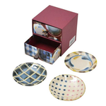 Soy sauce dish set of 6, , large