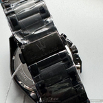 [星晴錶業]MASERATI手錶,46mm,R8873612048黑色錶面黑錶殼深黑色精鋼錶帶款, , large