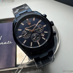 [星晴錶業]MASERATI手錶,42mm,R8873626003寶藍色錶面寶藍錶殼寶藍精鋼錶帶款, , large