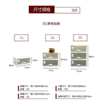 [Y HOUSE] Freely stackable single-grid drawer storage box storage cabinet plastic storage box, , large