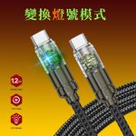 GliTTER GT-2570 TYPE-C充電線智能電量顯示 支援60W快充, , large