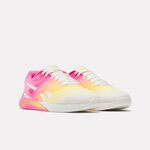 Reebok Nano X5 女 多功能 訓練鞋 穩定 健身 重訓 粉紅 黃 [100209375], , large