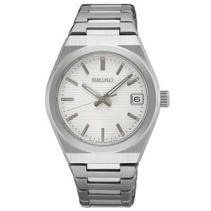SEIKO 精工 CS 橫紋錶盤女錶-34mm SUR573P1/6N42-00N0S