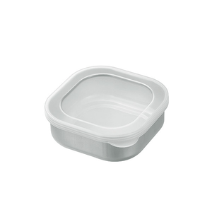 ECHO Rectangular Shallow Stainless Steel Food Storage Container