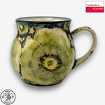 【SOLO歐洲家居】波蘭製 Cerraf 波蘭陶 350ml 胖胖杯 馬克杯 水杯 咖啡杯 青花素語系列, , large