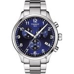 TISSOT天梭 韻馳系列 Chrono XL計時手錶-藍x銀/45mm  T1166171104701, , large