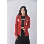 (S) roots連帽紅色外套二手衣, , large