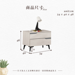 【Hampton 漢汀堡】尼蕾1.8尺床頭櫃, , large