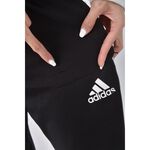(S) adidas高腰運動黑色長褲二手衣, , large