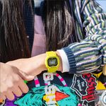 CASIO 卡西歐 G-SHOCK 致敬運動員 方型手錶 女錶 電子錶 GMD-S5600EP-9, , large