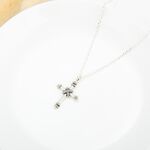 【Angel & Me】繩結十字架 Cross クロス s925 純銀 項鍊 生日 週年 聖誕節 禮物, , large