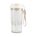 好室喵咖啡時光雙飲水杯600ml, , large