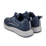 ROAD EASY 磁能健康男鞋 男運動鞋 男鞋 休閒鞋 健走鞋 寬楦 高腳背 反光 穴位按摩 血液循環 黑金 深藍, , large