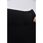 (XL) 坑紋黑色長袖上衣二手衣, , large