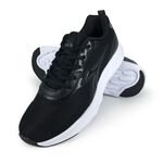 DIADORA迪亞多那 生活時尚運動鞋 男運動鞋 男鞋 反光 電繡 透氣 散熱 Q彈 減壓 彈力 輕量 止滑 黑 白, , large